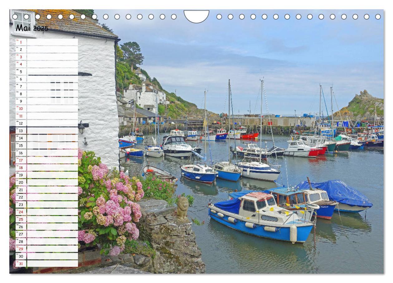 Bild: 9783435311927 | Cornwall. Terminkalender (Wandkalender 2025 DIN A4 quer), CALVENDO...