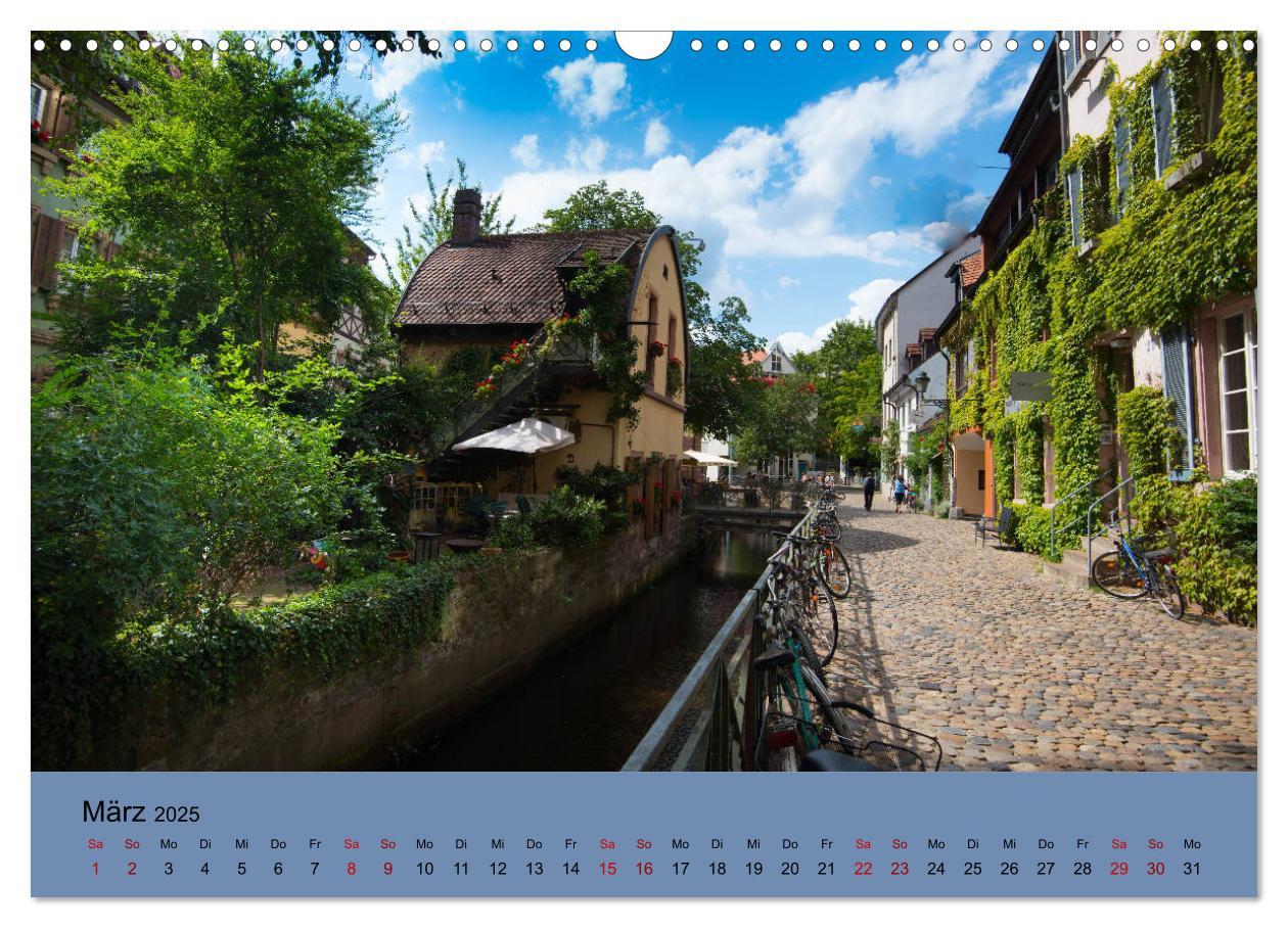 Bild: 9783435360758 | Wundervolles Freiburg (Wandkalender 2025 DIN A3 quer), CALVENDO...