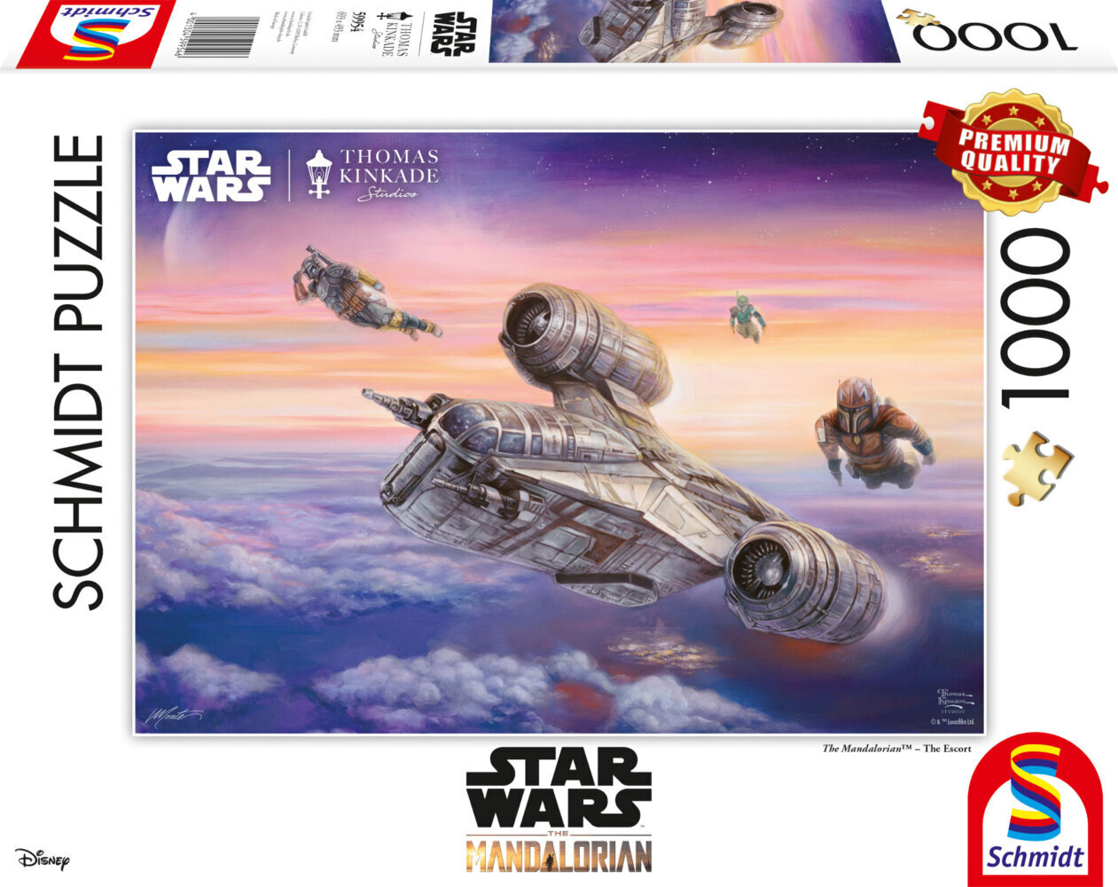 Cover: 4001504599546 | Lucas Film, The Mandalorian, The Escort (Puzzle) | Spiel | 59954