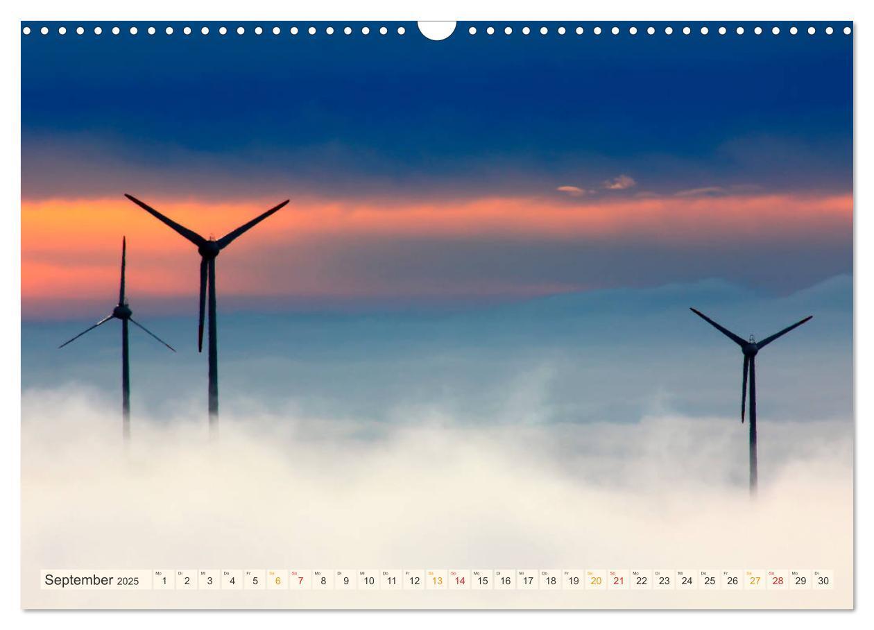 Bild: 9783435351374 | Windrad - Fluch und Segen (Wandkalender 2025 DIN A3 quer), CALVENDO...