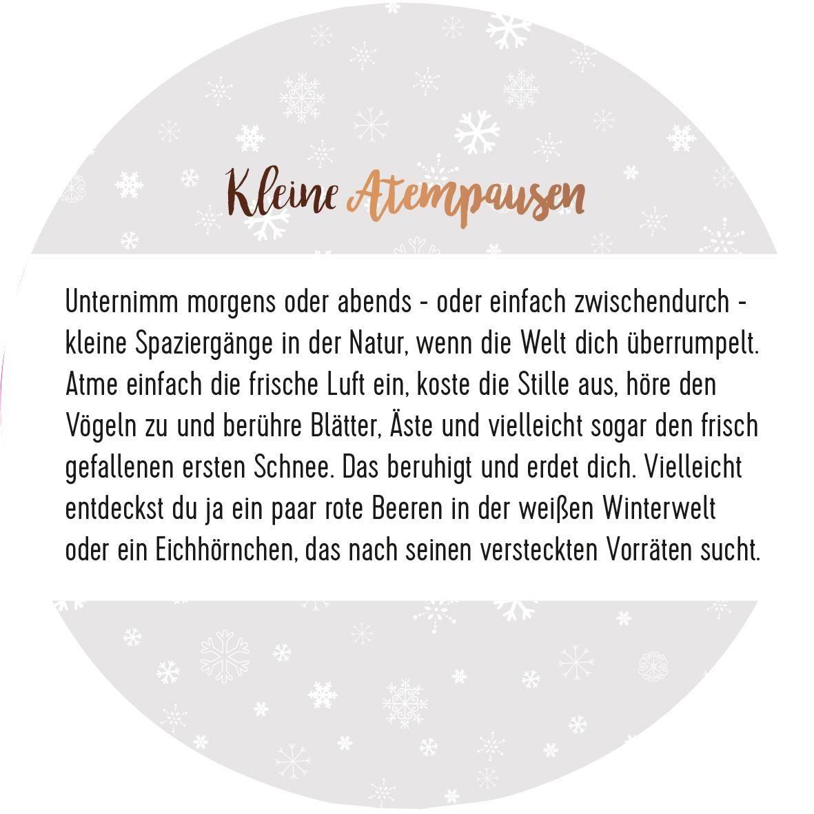 Bild: 9783845832197 | Adventskalender in der Dose. 24 Momente der Achtsamkeit | Taschenbuch