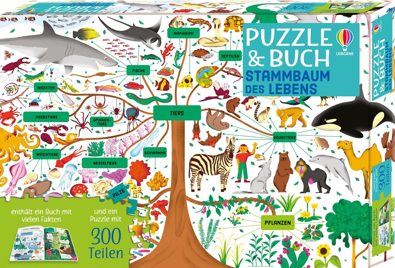 Cover: 9781789417906 | Puzzle &amp; Buch: Stammbaum des Lebens | Puzzle mit 300 Teilen | James