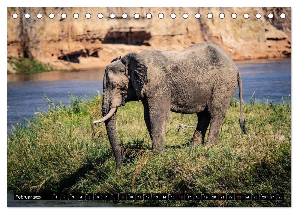 Bild: 9783435298440 | Sambia "Das wirkliche Afrika" (Tischkalender 2025 DIN A5 quer),...