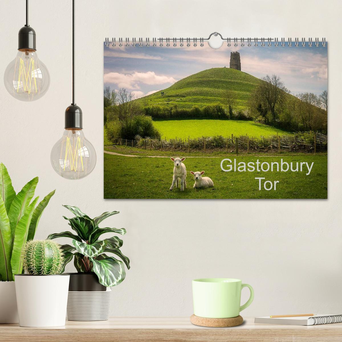 Bild: 9781325956593 | Glastonbury Tor (Wall Calendar 2025 DIN A4 landscape), CALVENDO 12...