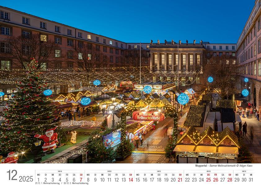 Bild: 9783965352148 | Wuppertal 2025 Bildkalender A4 Spiralbindung | Holger Klaes | Kalender