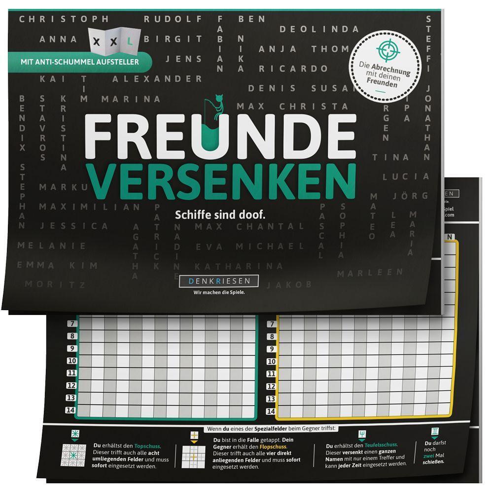 Cover: 4260528090297 | FREUNDE VERSENKEN® - "Schiffe sind doof" - Schiffe versenken neu...