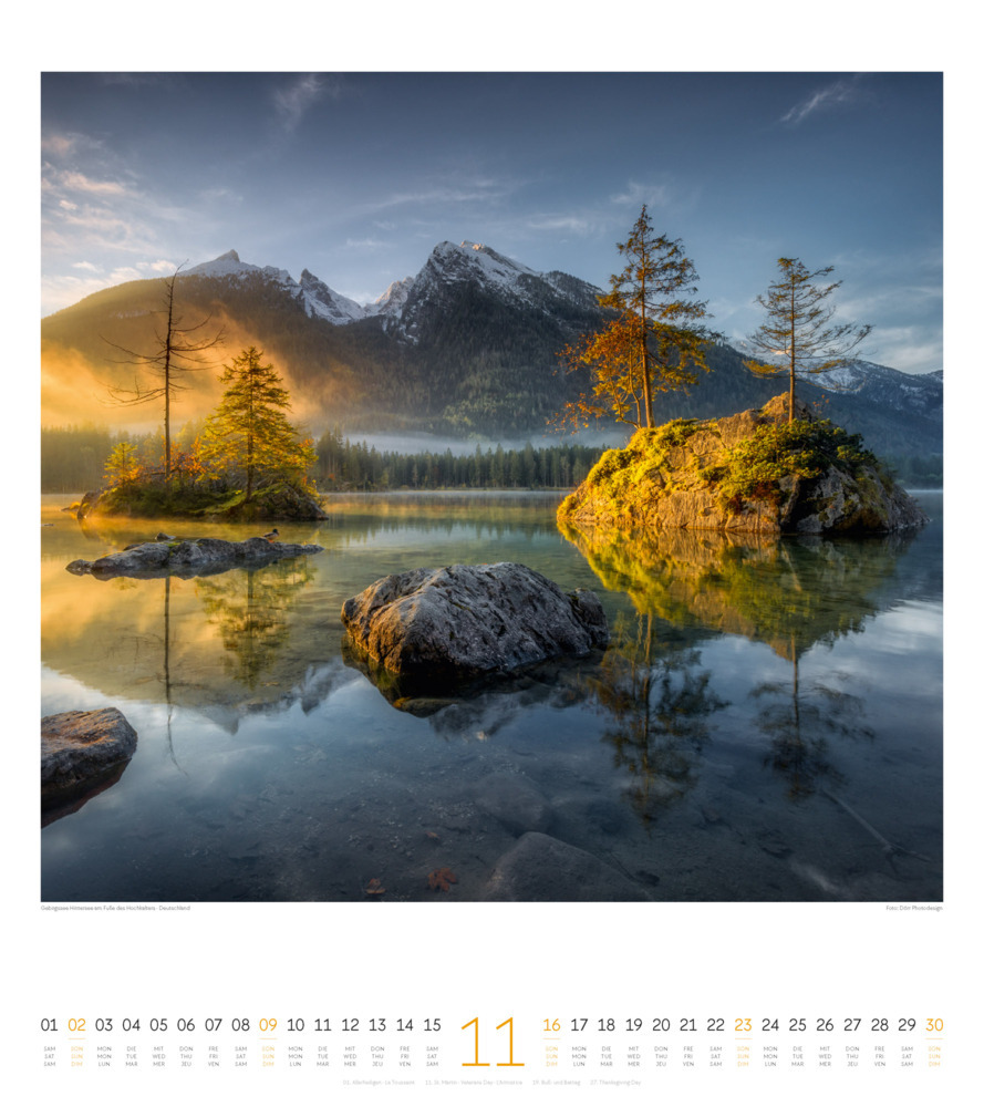 Bild: 9783838425375 | Lichtblicke Kalender 2025 | Ackermann Kunstverlag | Kalender | 14 S.