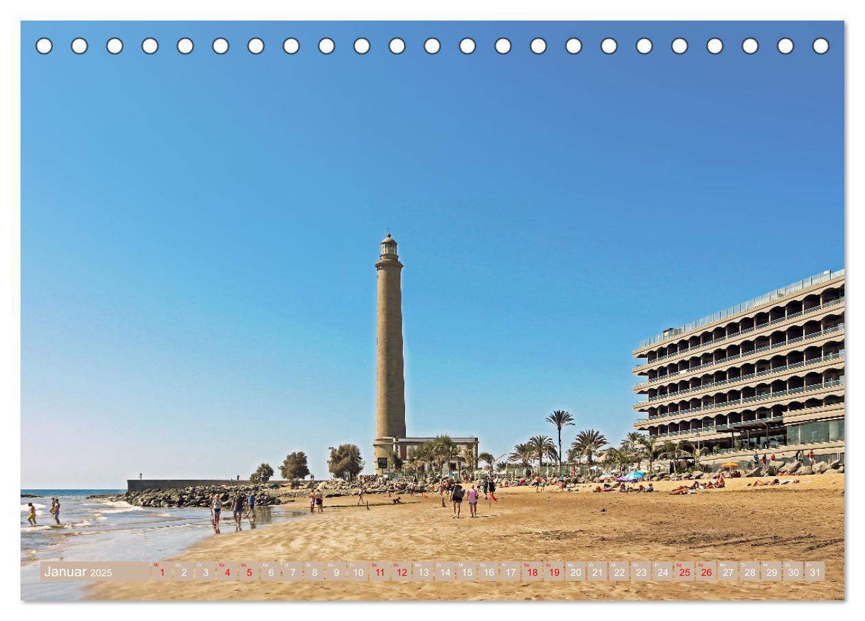 Bild: 9783383992810 | Urlaub auf Gran Canaria (Tischkalender 2025 DIN A5 quer), CALVENDO...