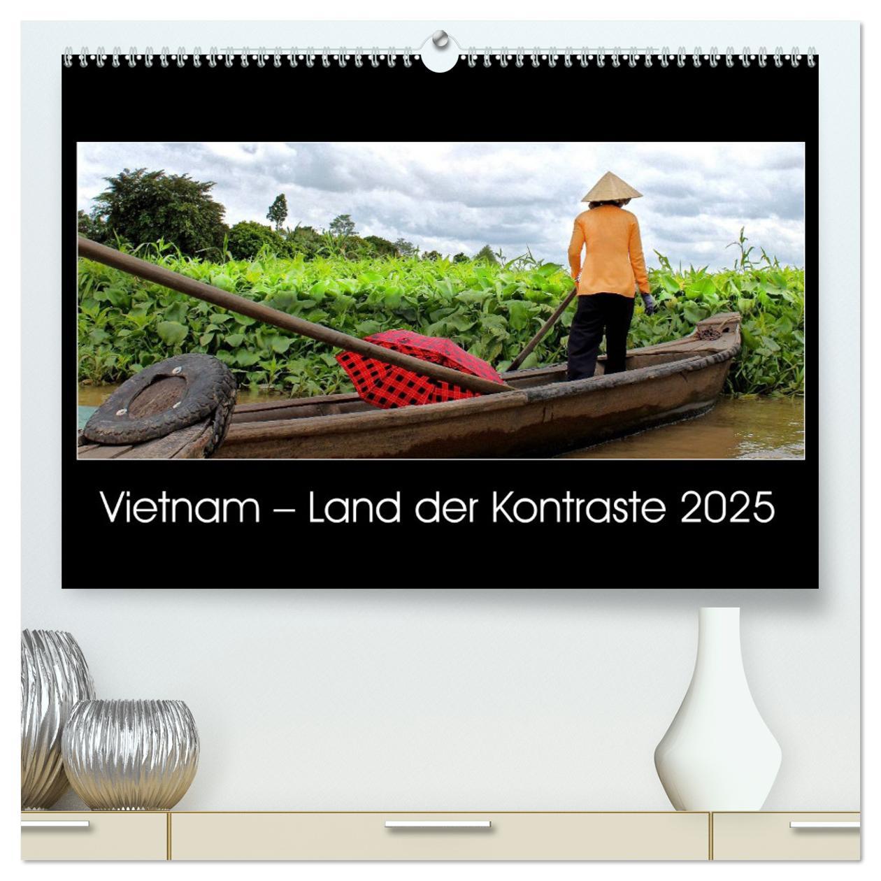 Cover: 9783435561025 | Vietnam ¿ Land der Kontraste 2025 (hochwertiger Premium...