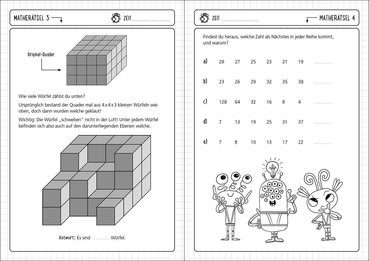 Bild: 9783743212435 | Der große Mathetest für Kinder - Stell dich der Challenge! | Moore