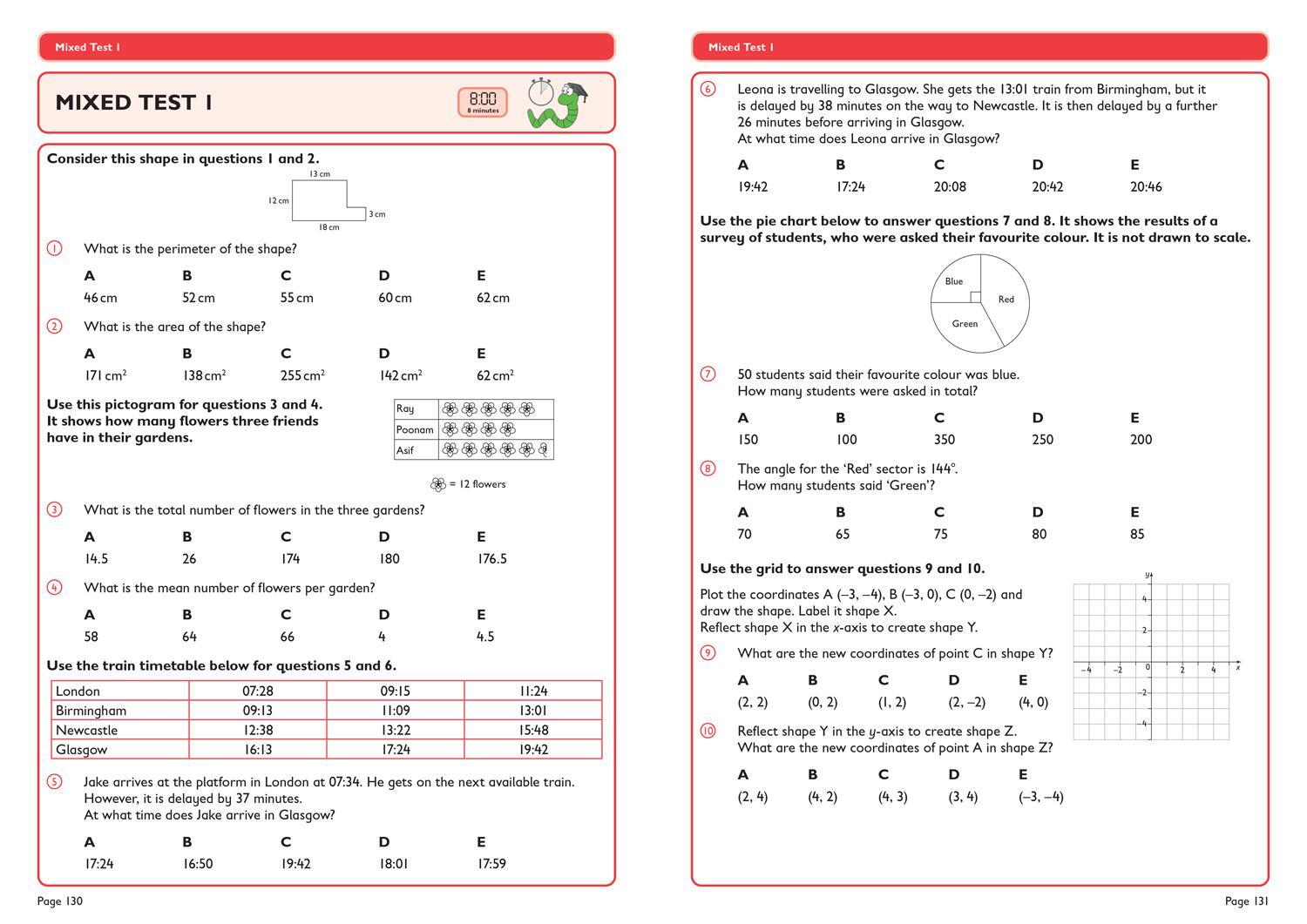 Bild: 9780008562601 | 11+ Maths Arithmetic and Word Problems Support and Practice Workbook