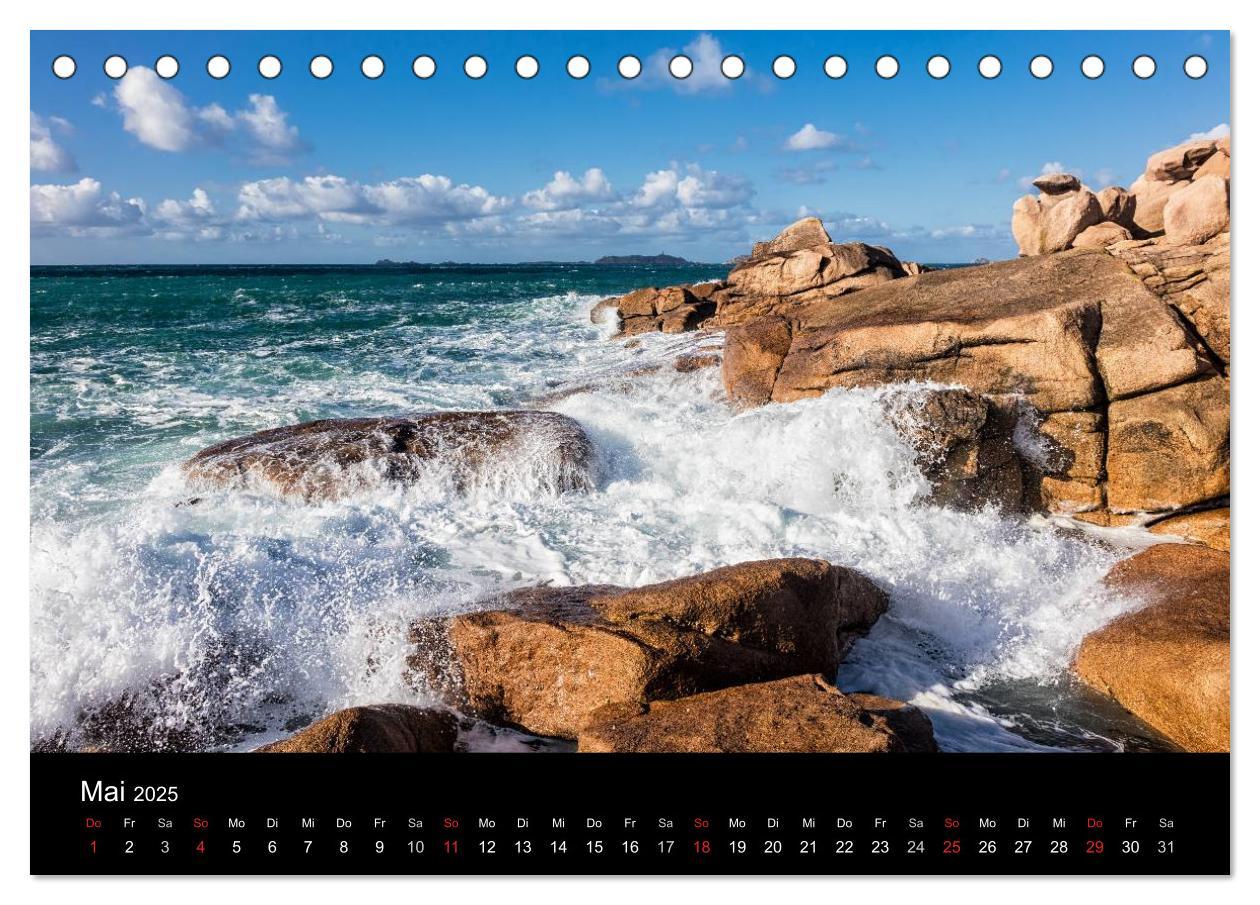 Bild: 9783435653232 | Unterwegs in der Bretagne (Tischkalender 2025 DIN A5 quer),...