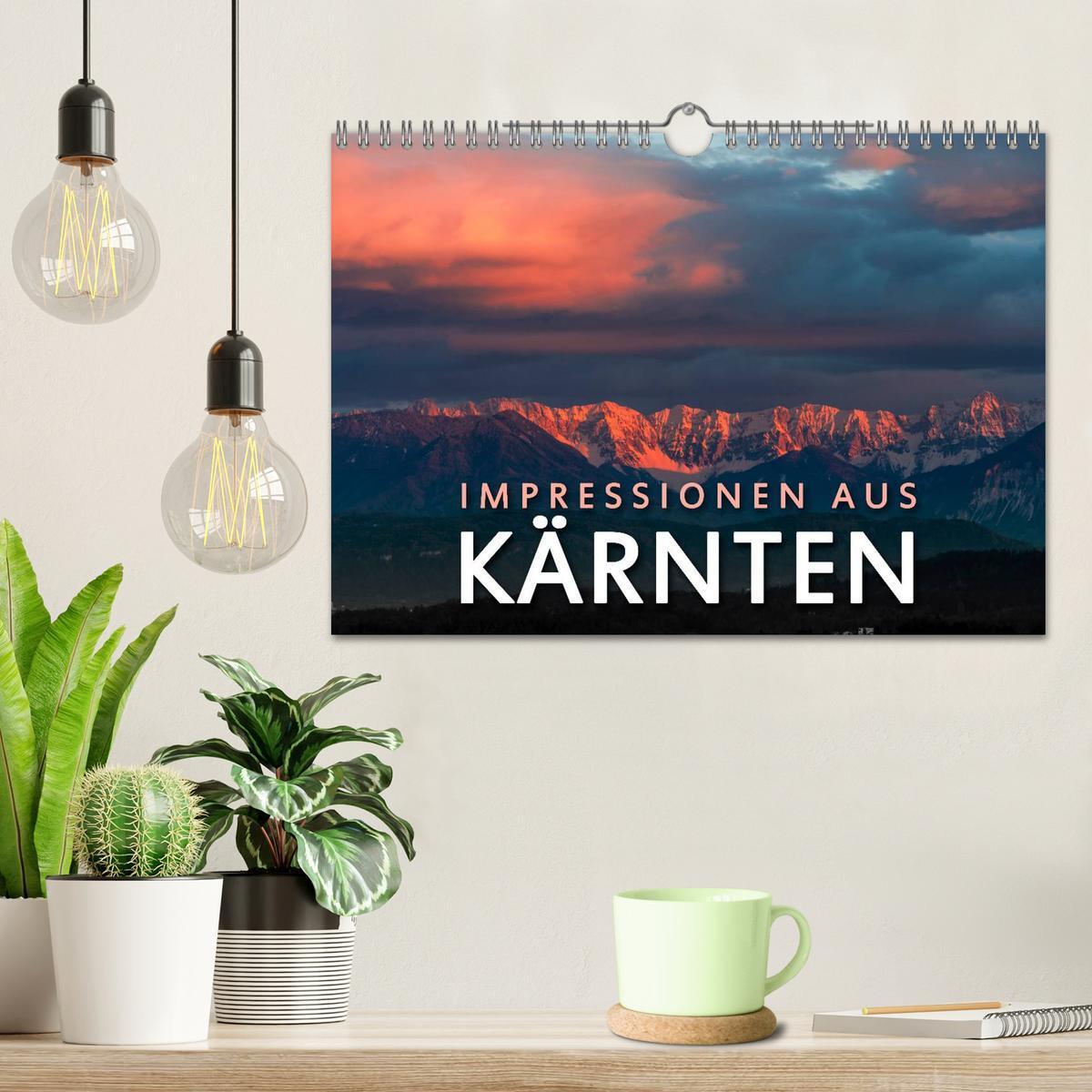 Bild: 9783435705337 | Impressionen aus Kärnten (Wandkalender 2025 DIN A4 quer), CALVENDO...