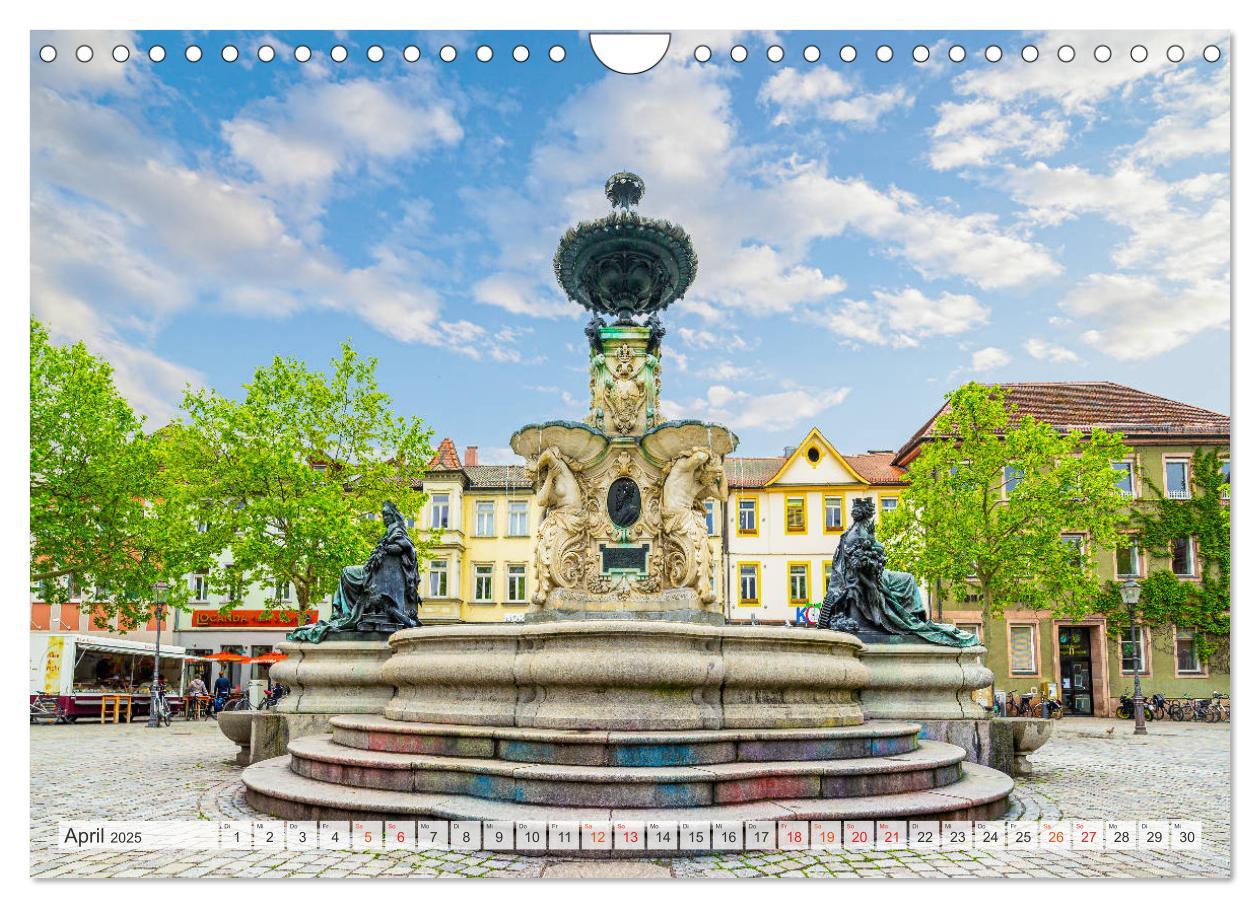 Bild: 9783435227747 | Erlangen Impressionen (Wandkalender 2025 DIN A4 quer), CALVENDO...