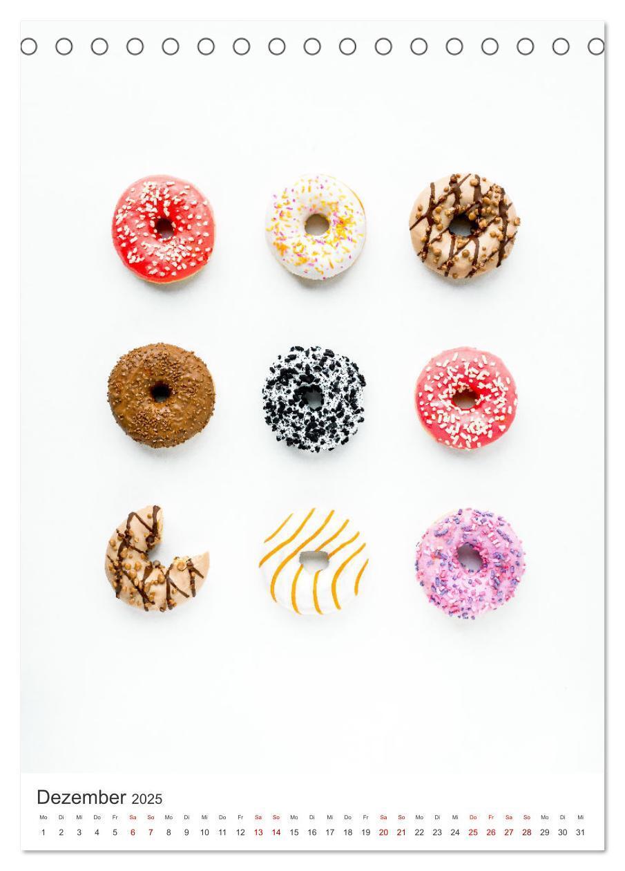 Bild: 9783435888962 | Donuts - Die runden Gaumenfreuden. (Tischkalender 2025 DIN A5...