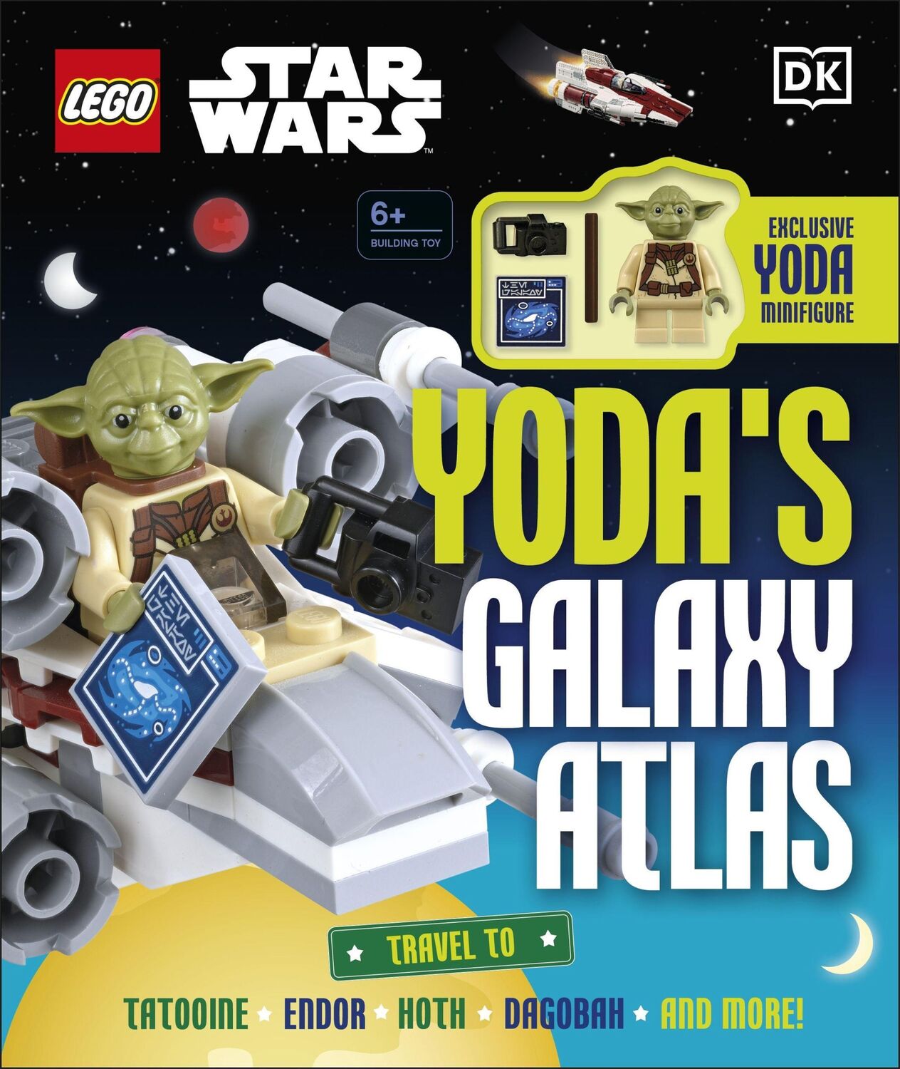 Cover: 9780241467657 | LEGO Star Wars Yoda's Galaxy Atlas | Simon Hugo | Buch | Gebunden