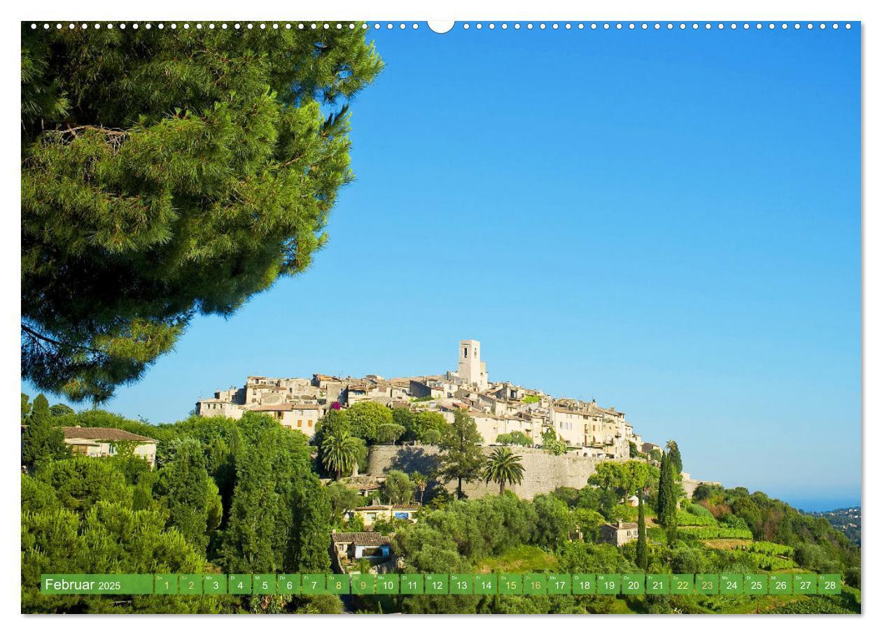 Bild: 9783383776649 | Lebendige Cote d'Azur: Die azurblaue Küste (Wandkalender 2025 DIN...