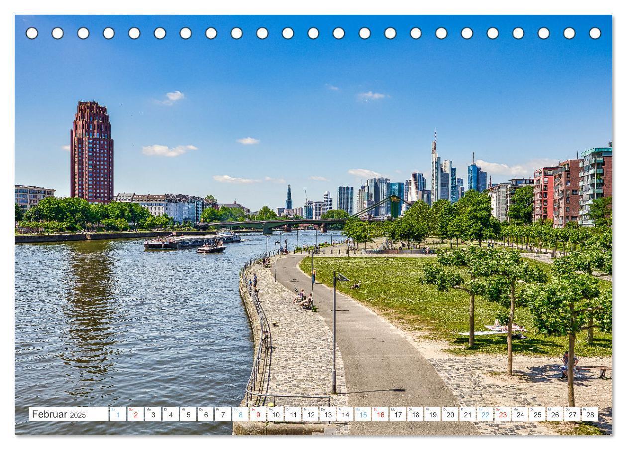 Bild: 9783383993176 | Frankfurt - Wolkenkratzer und Tradition (Tischkalender 2025 DIN A5...