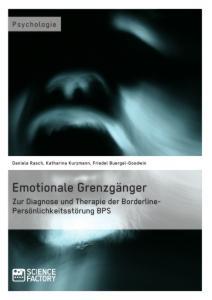 Cover: 9783956870538 | Emotionale Grenzgänger. Zur Diagnose und Therapie der...