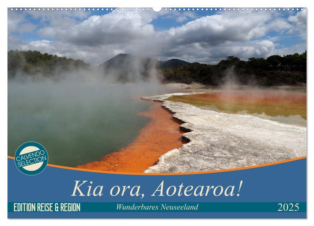 Cover: 9783435621866 | Kia ora, Aotearoa - Wunderbares Neuseeland (Wandkalender 2025 DIN...