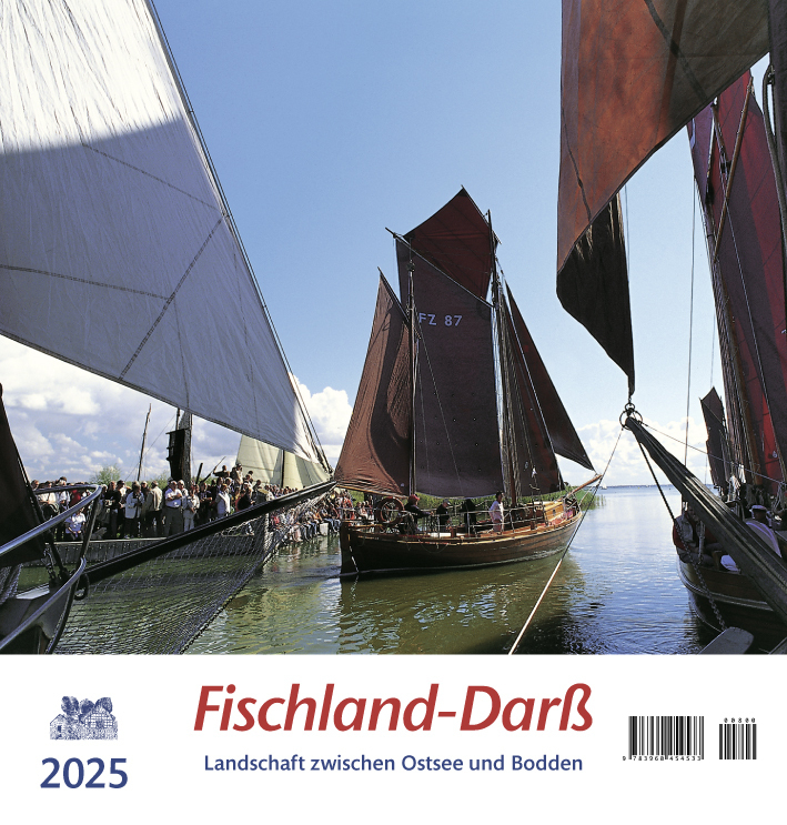 Cover: 9783960454533 | Fischland-Darß 2025 | Landschaft zwischen Ostsee und Bodden | Kalender