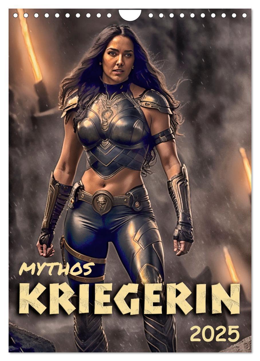 Cover: 9783383766572 | Mythos Kriegerin (Wandkalender 2025 DIN A4 hoch), CALVENDO...