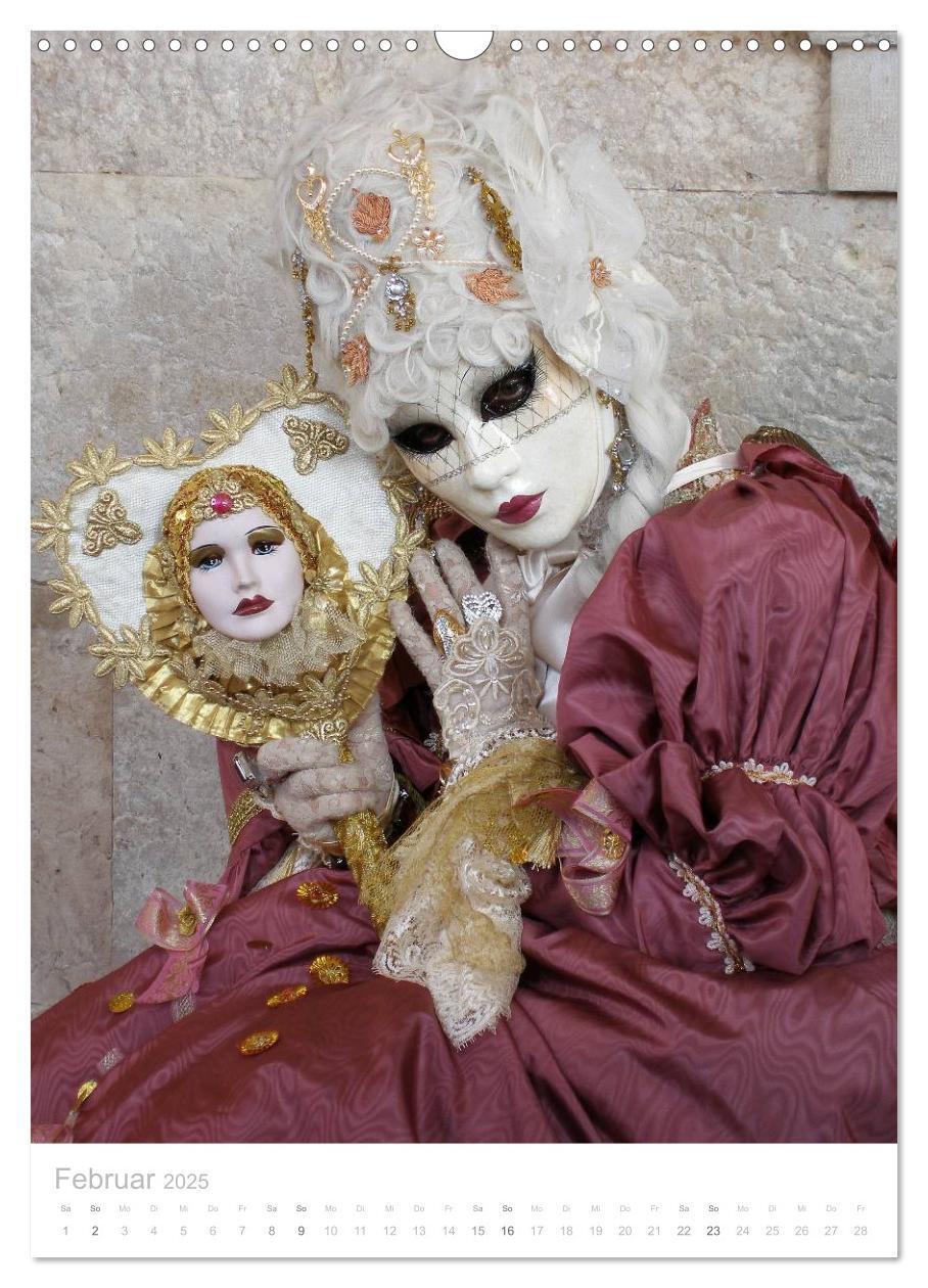 Bild: 9783457061152 | Masken der Sehnsucht - Karneval in Venedig (Wandkalender 2025 DIN...