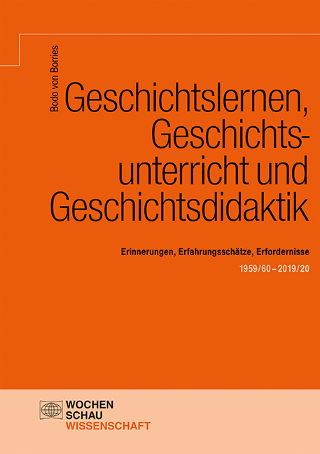 Cover: 9783734413353 | Geschichtslernen, Geschichtsunterricht und Geschichtsdidaktik | Buch