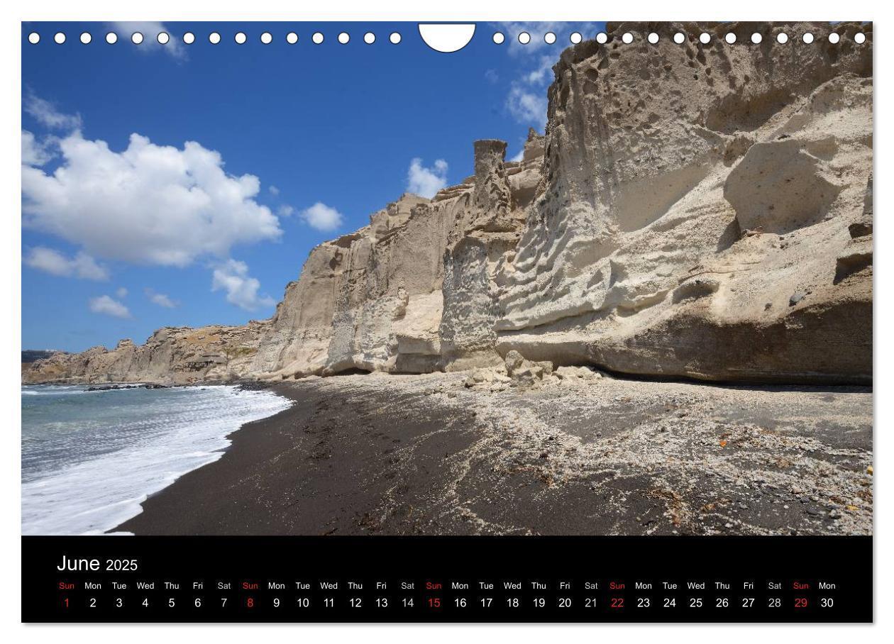 Bild: 9781325993161 | Santorini - Island in the Agean Sea (Wall Calendar 2025 DIN A4...