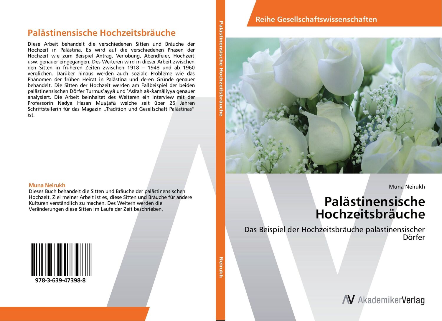 Cover: 9783639473988 | Palästinensische Hochzeitsbräuche | Muna Neirukh | Taschenbuch | 2013