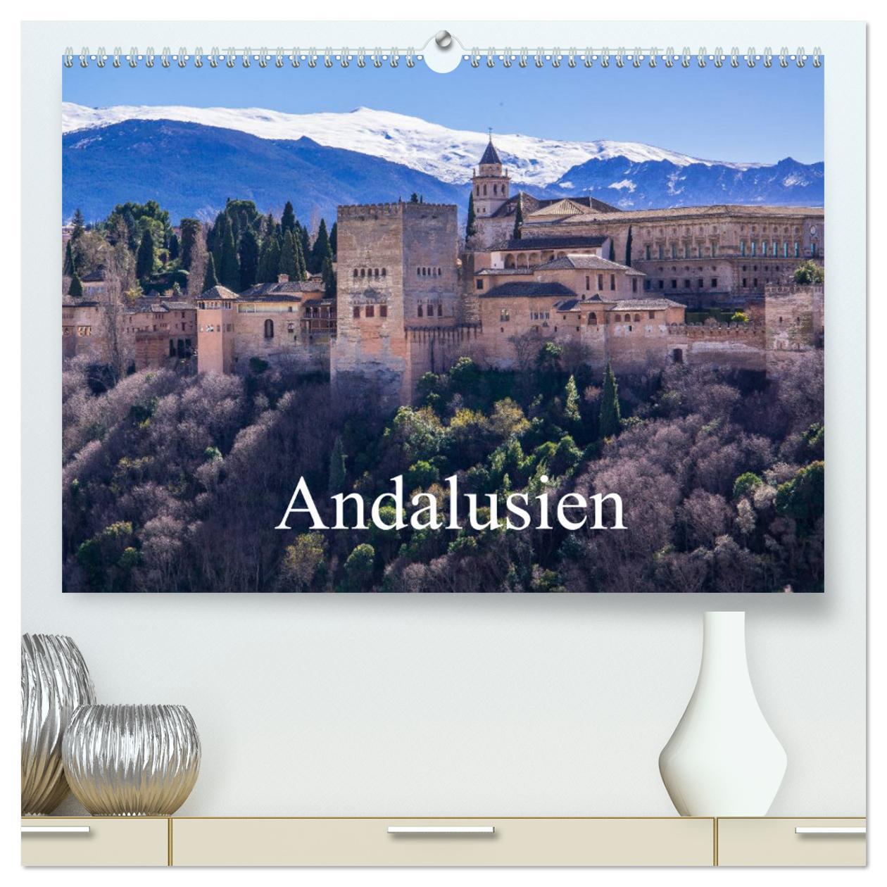 Cover: 9783435750658 | Andalusien (hochwertiger Premium Wandkalender 2025 DIN A2 quer),...