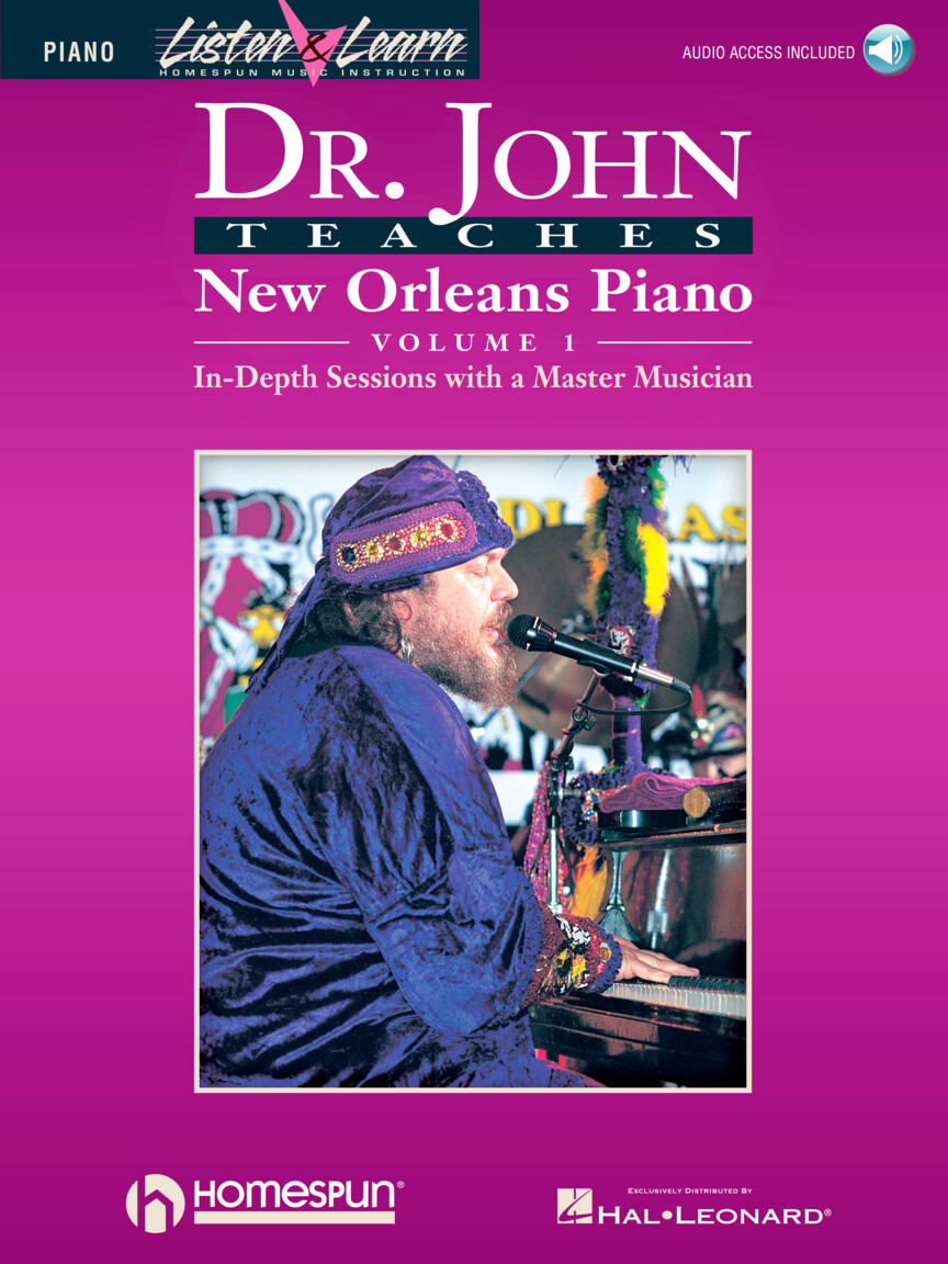 Cover: 73999379105 | Dr. John Teaches New Orleans Piano - Volume 1 | Piano | 1997