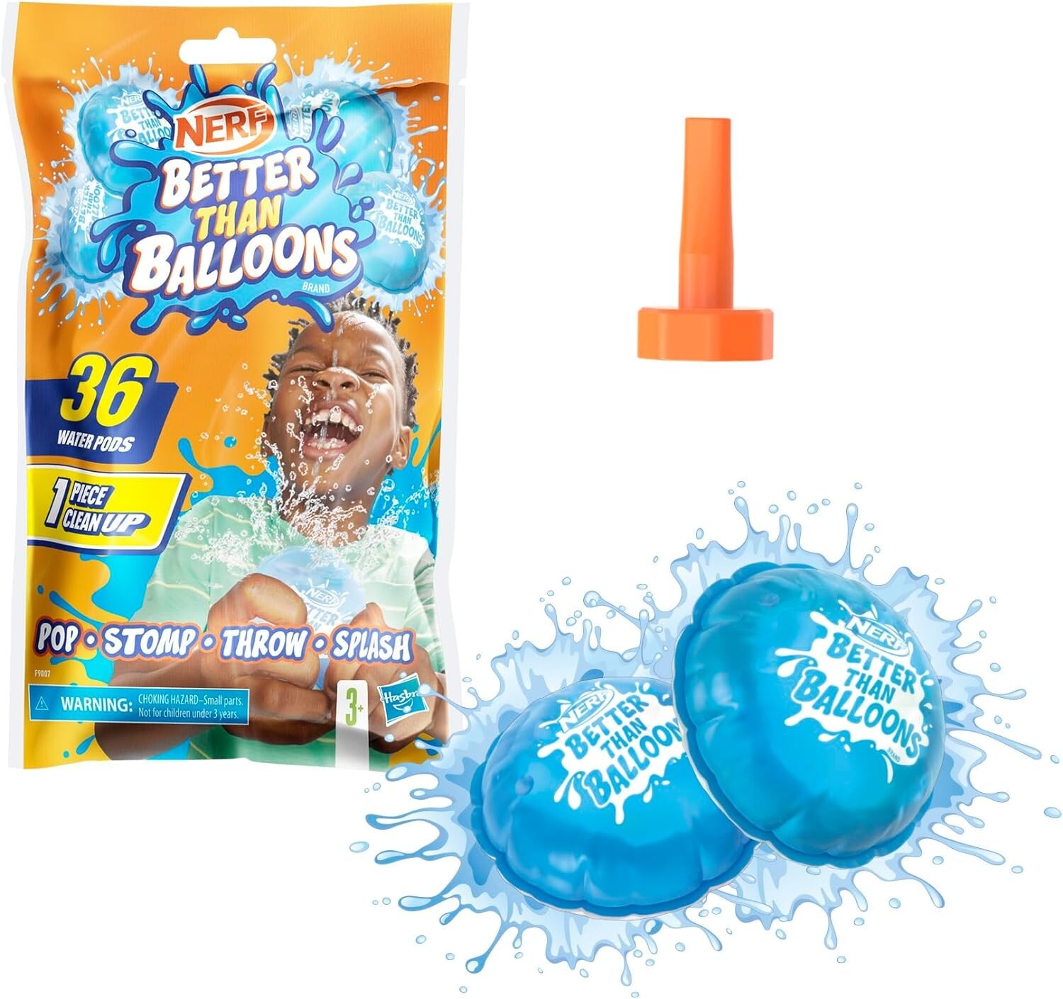 Cover: 5010996208897 | Hasbro F90075L4 - Nerf Better Than Balloons, 36 Wasserkapseln | 2024