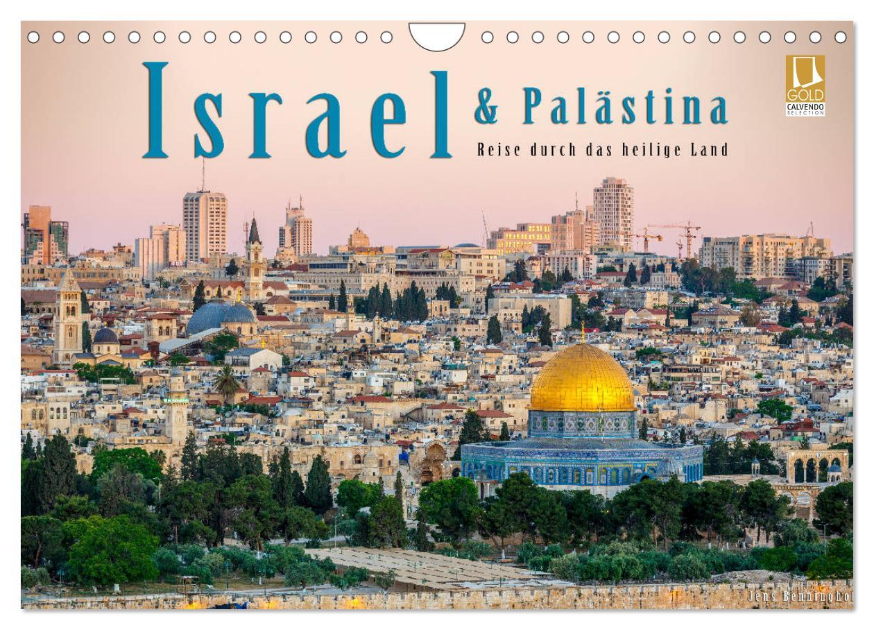 Cover: 9783435228805 | Israel &amp; Palästina - Reise durch das heilige Land (Wandkalender...