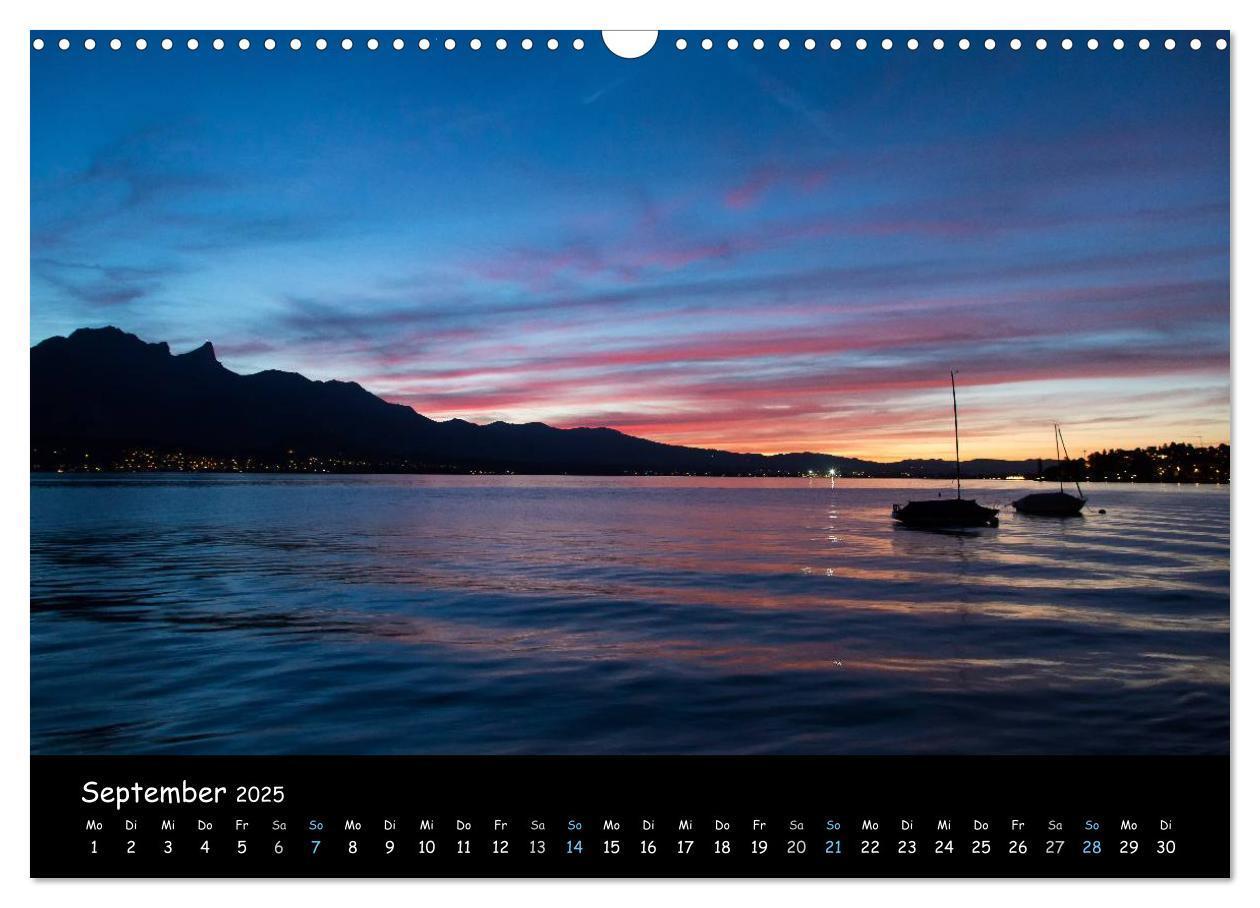 Bild: 9783435773862 | Stimmungsvolle Bilder vom Thunersee (Wandkalender 2025 DIN A3...