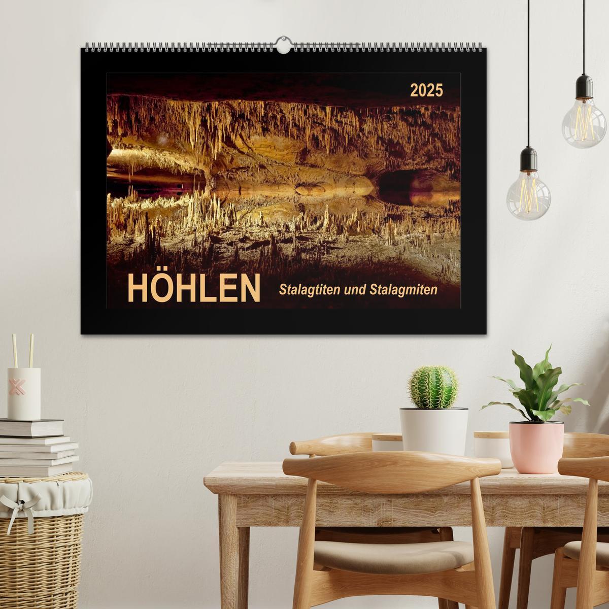 Bild: 9783435596096 | Höhlen, Stalaktiten und Stalagmiten (Wandkalender 2025 DIN A2...