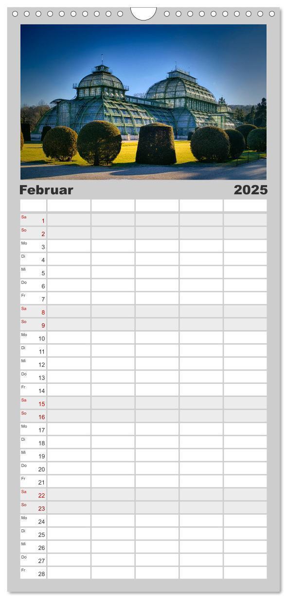 Bild: 9783457104651 | Familienplaner 2025 - Wiener Eindrücke mit 5 Spalten (Wandkalender,...