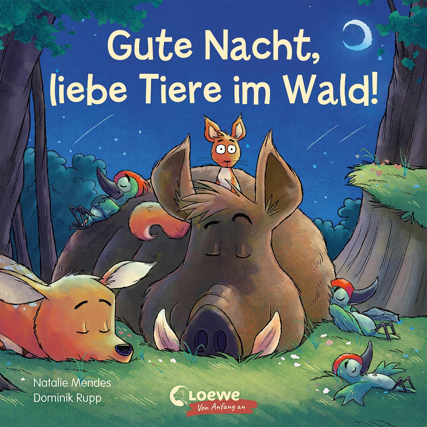 Cover: 9783743212060 | Gute Nacht, liebe Tiere im Wald! | Natalie Mendes | Buch | 22 S.