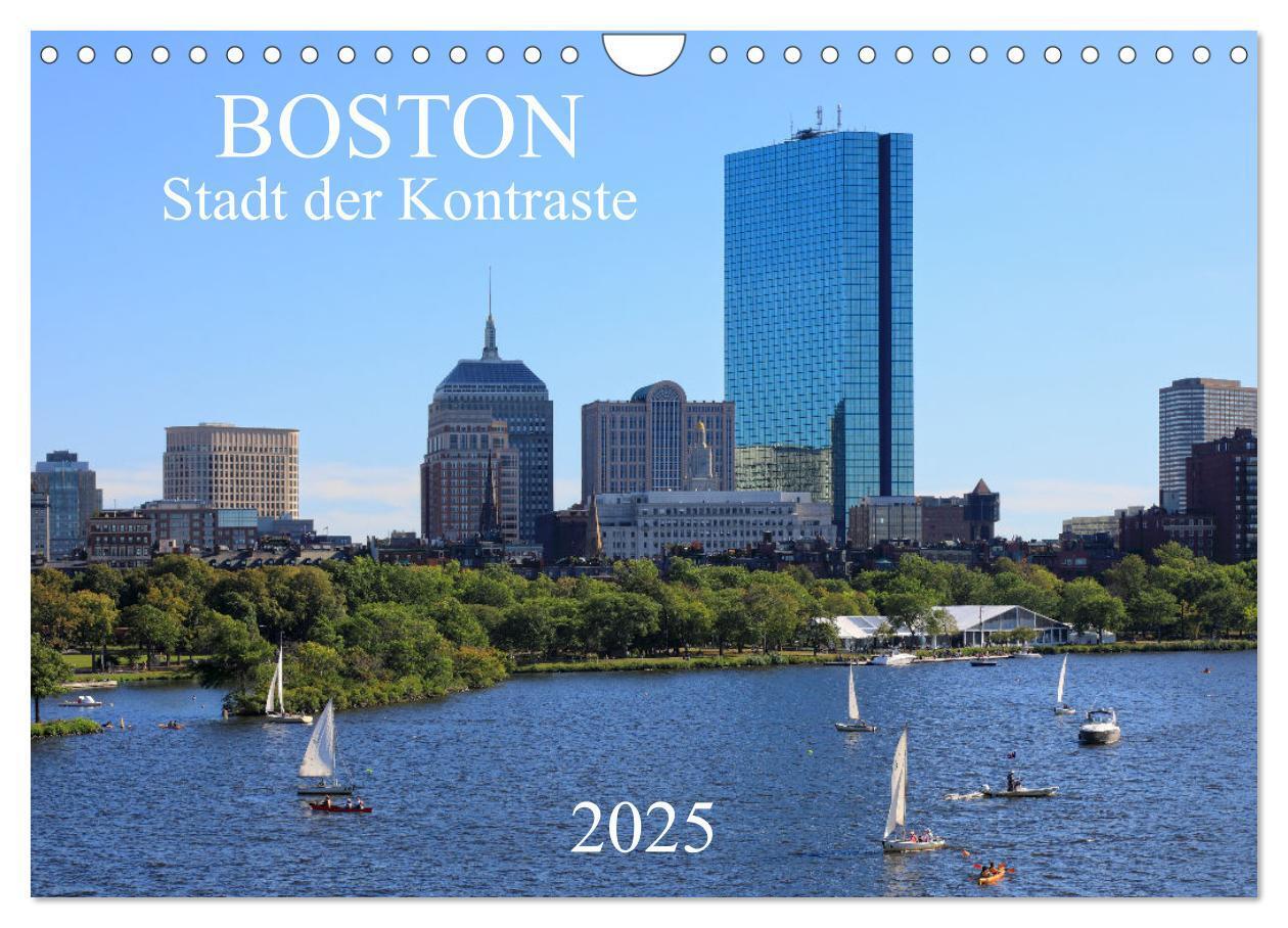 Cover: 9783435108053 | Boston - Stadt der Kontraste (Wandkalender 2025 DIN A4 quer),...