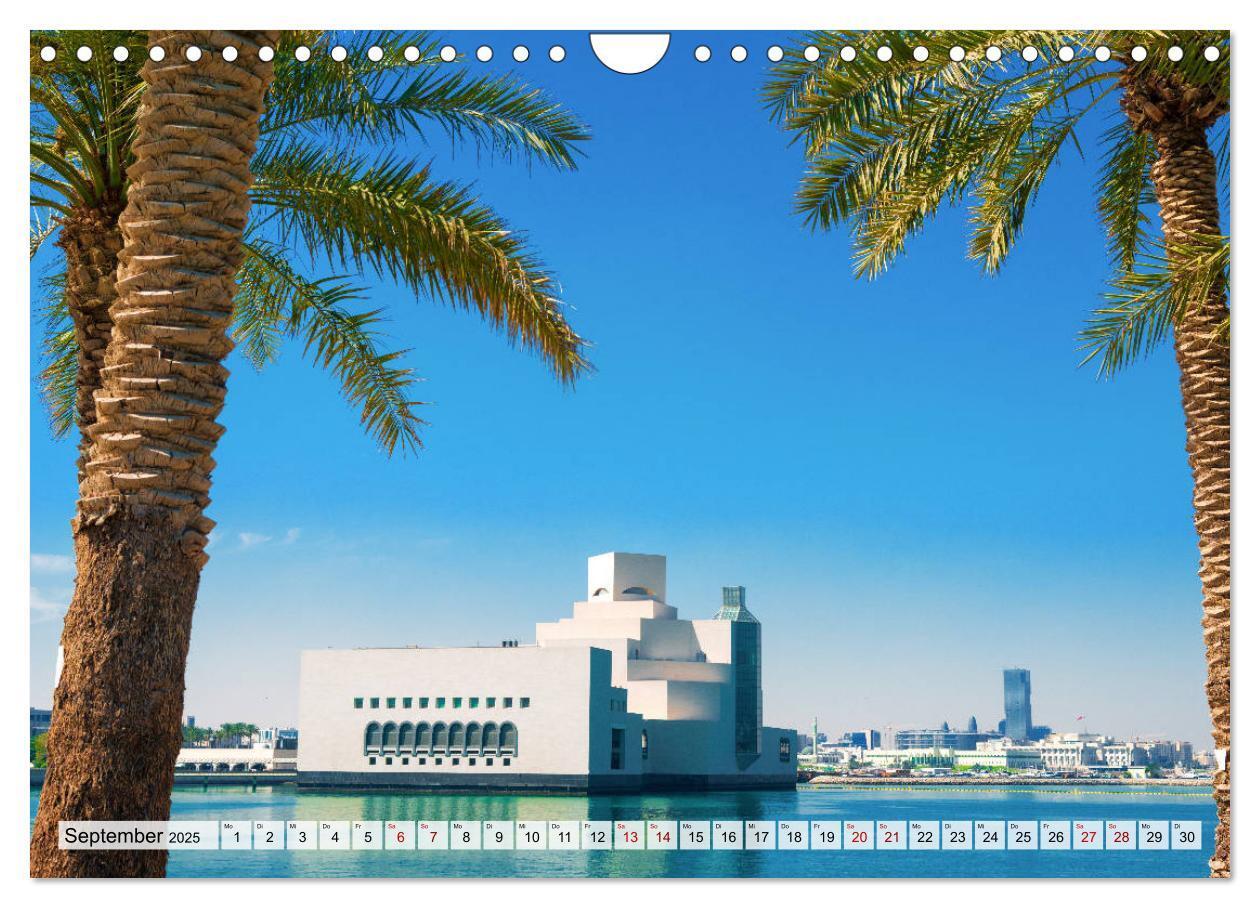 Bild: 9783435142286 | Doha - Hauptstadt von Katar (Wandkalender 2025 DIN A4 quer),...