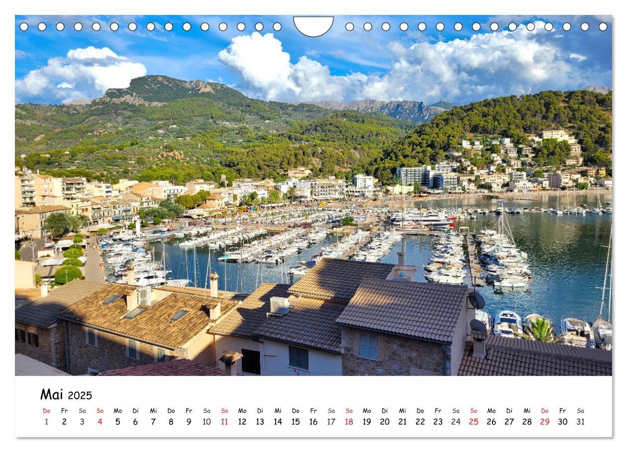 Bild: 9783383868467 | Port de Sóller - Mallorca (Wandkalender 2025 DIN A4 quer), CALVENDO...