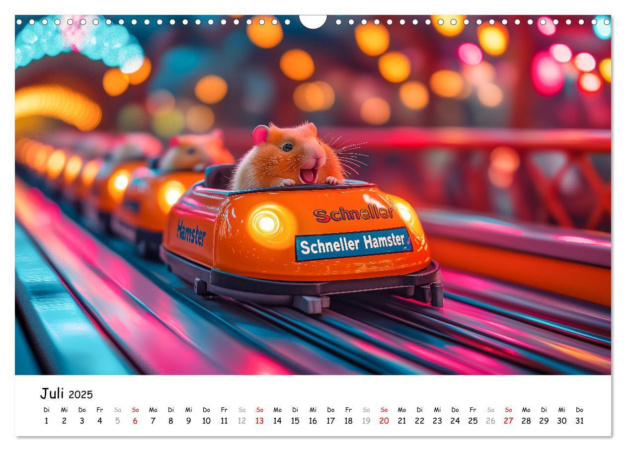 Bild: 9783457211632 | Hamster im Freizeitpark - Lustiger Kalender mit Jahrmarkt-Motiven...