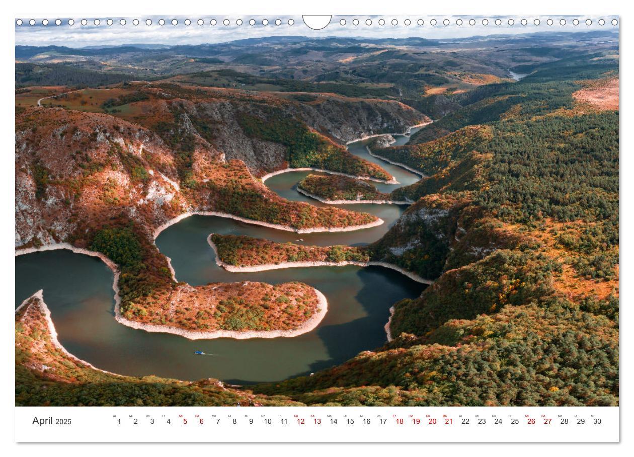 Bild: 9783435241019 | Serbien - Mosaikstein des Balkans (Wandkalender 2025 DIN A3 quer),...