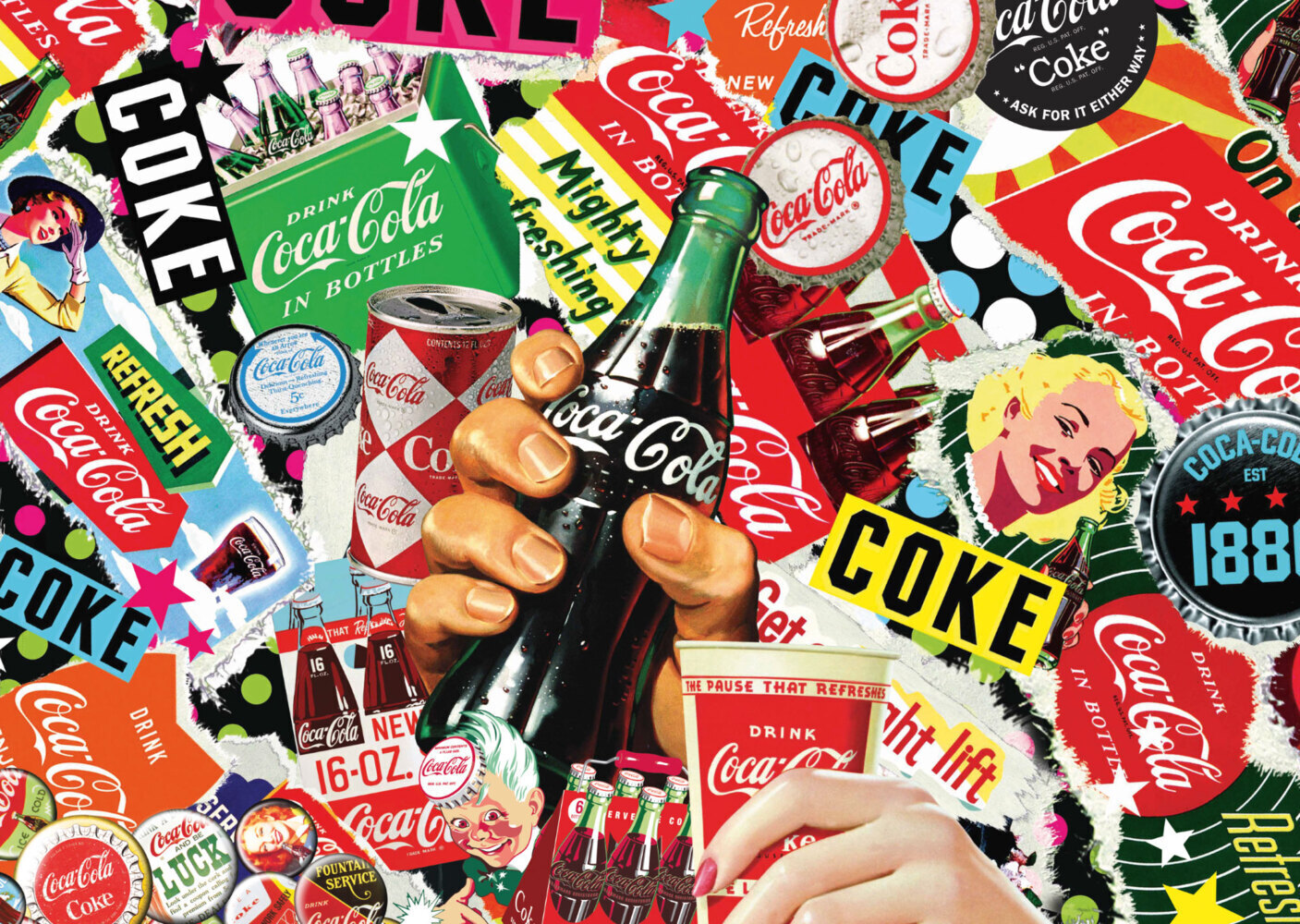 Bild: 4001504599164 | Coca Cola Motiv 4 (Puzzle) | Spiel | In Spielebox | 2021 | Schmidt