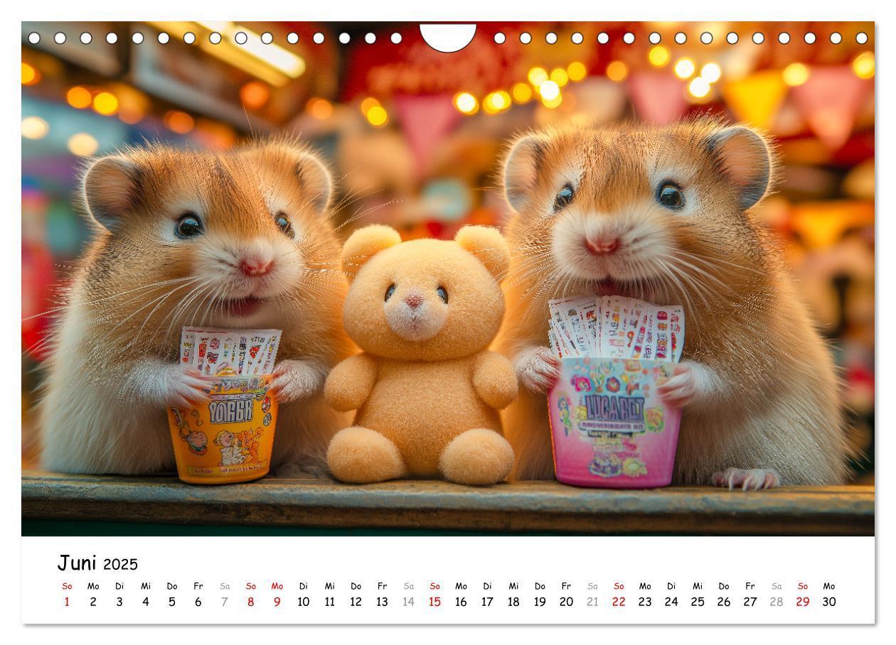 Bild: 9783457211618 | Hamster im Freizeitpark - Lustiger Kalender mit Jahrmarkt-Motiven...