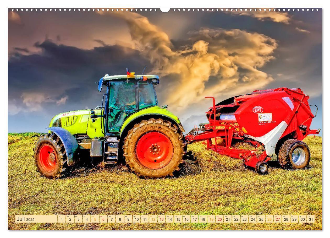 Bild: 9783435381265 | Landwirtschaft - Hightech und Handarbeit (Wandkalender 2025 DIN A2...