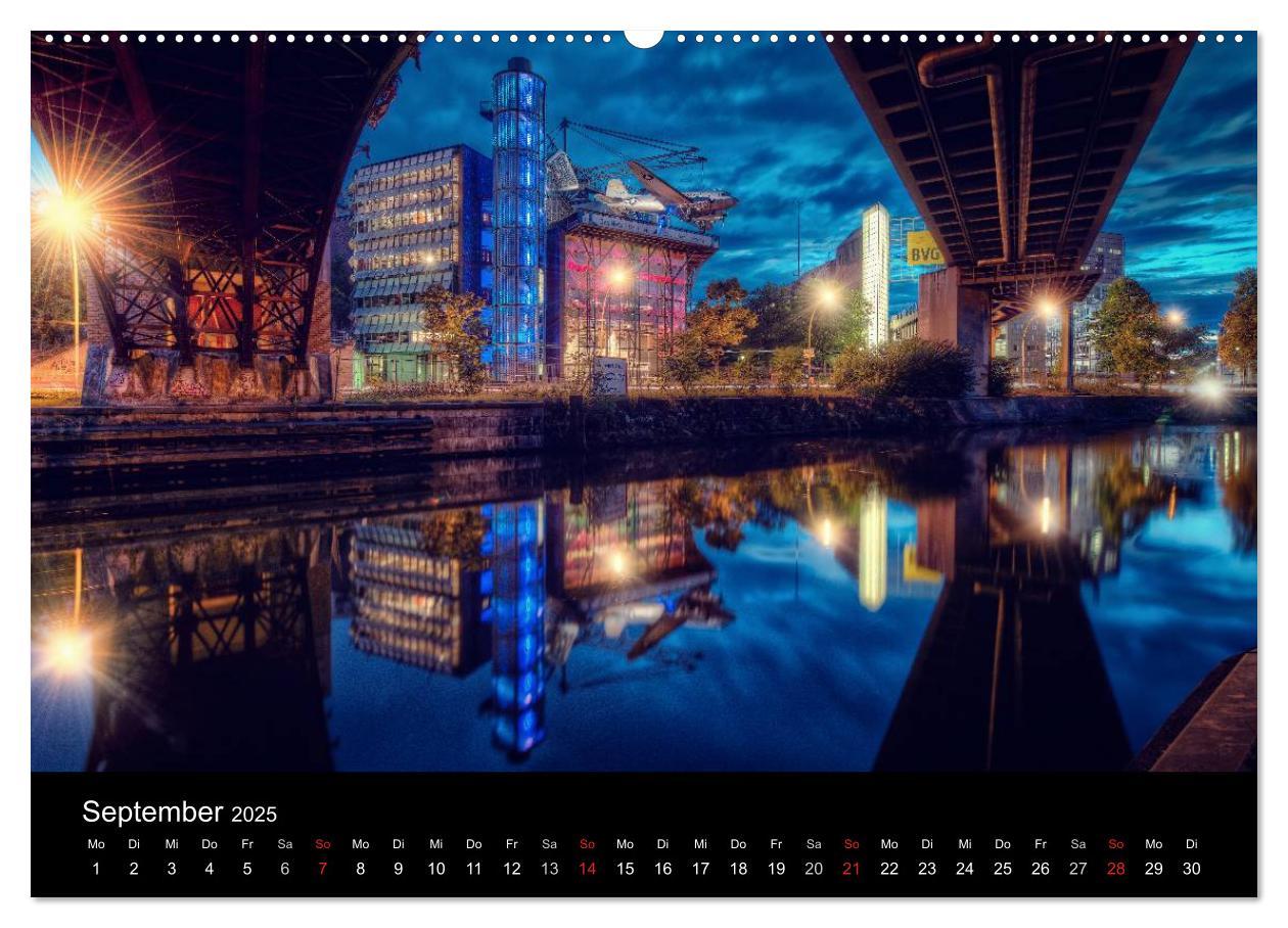 Bild: 9783435565733 | Berlin zwischen Tag und Nacht (Wandkalender 2025 DIN A2 quer),...