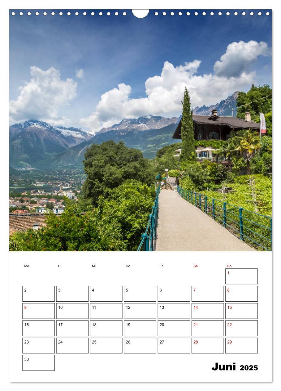 Bild: 9783457001721 | MERAN Terminplaner (Wandkalender 2025 DIN A3 hoch), CALVENDO...