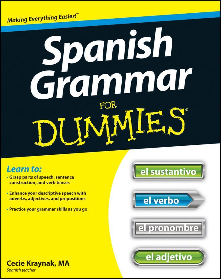 Cover: 9781118023808 | Spanish Grammar For Dummies | Cecie Kraynak | Taschenbuch | Englisch