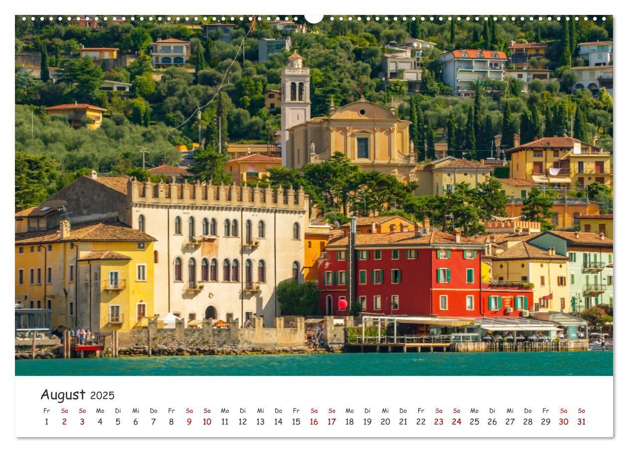 Bild: 9783435013401 | Malcesine am Gardasee (Wandkalender 2025 DIN A2 quer), CALVENDO...